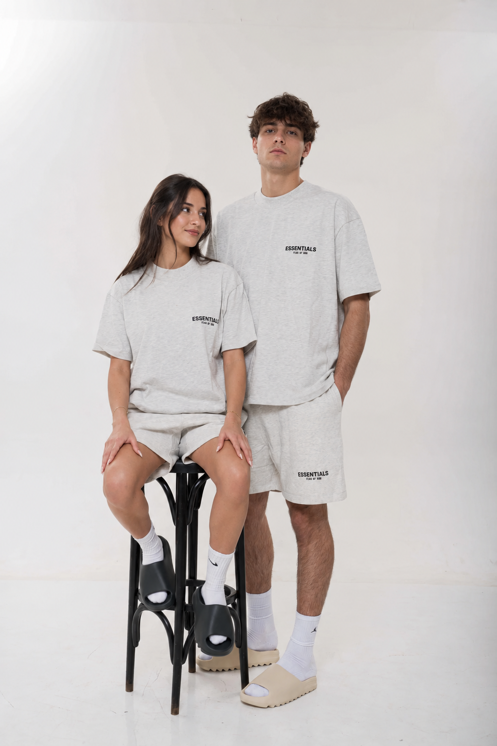 Eseentials SS22 Shorts Light Oatmeal
