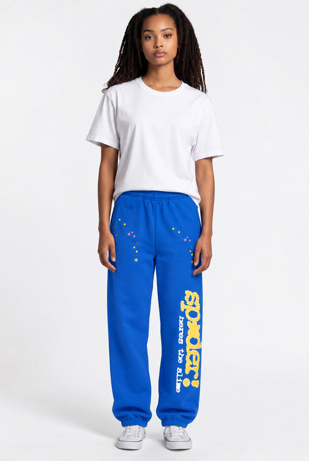 Sp5der Sweatpants TC Blue