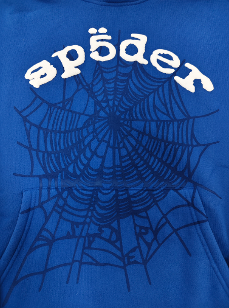 Sp5der Legacy Hoodie Blue