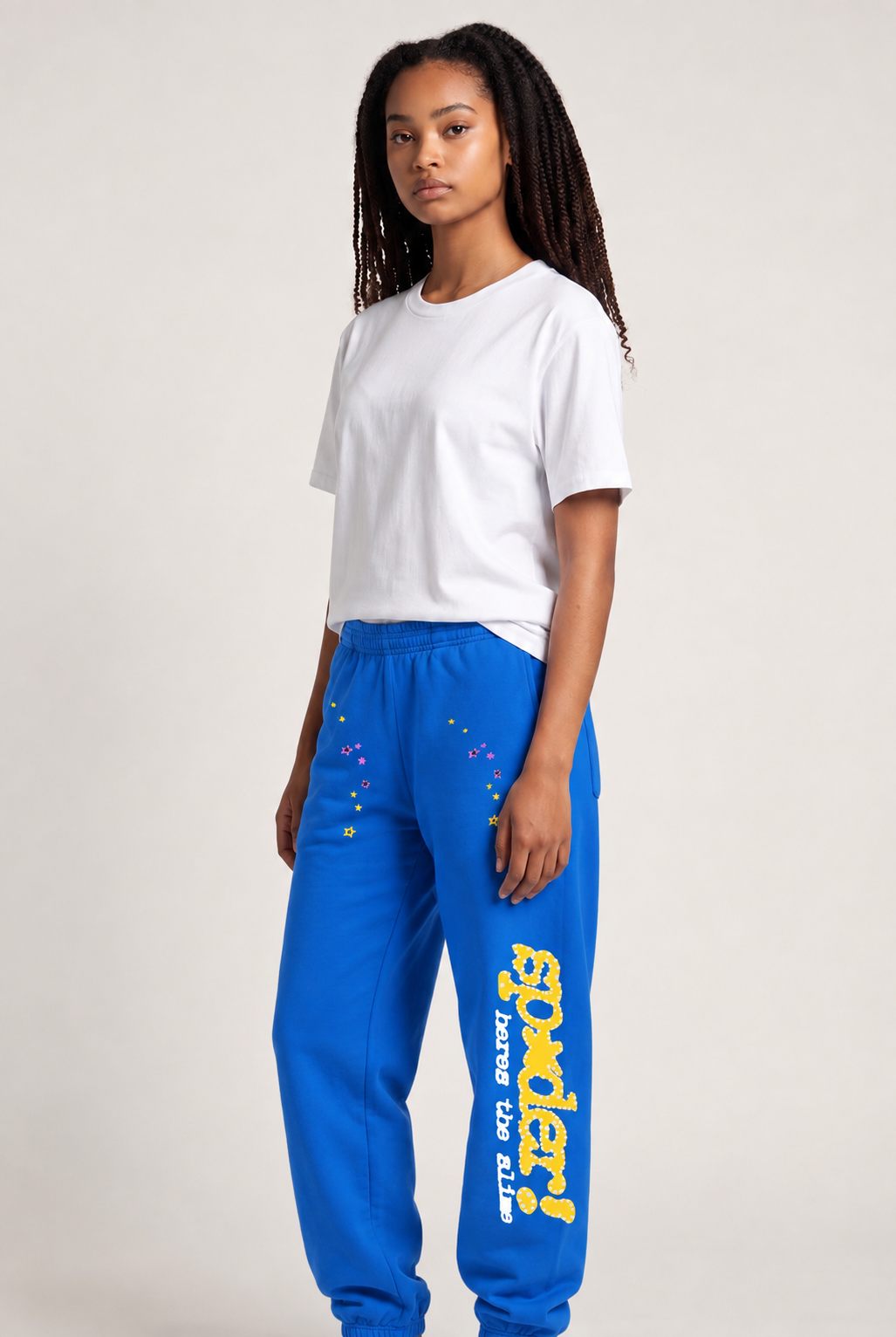 Sp5der Tracksuit TC Blue