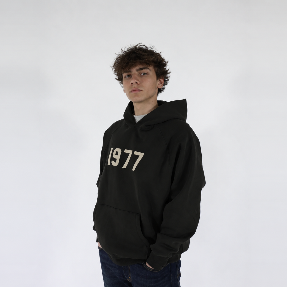 Fear Of God Essentials 1977 Hoodie Iron