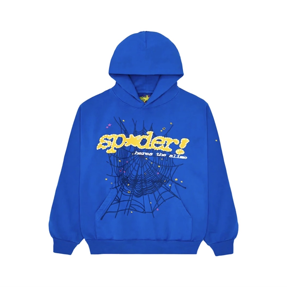 Sp5der Hoodie TC Blue