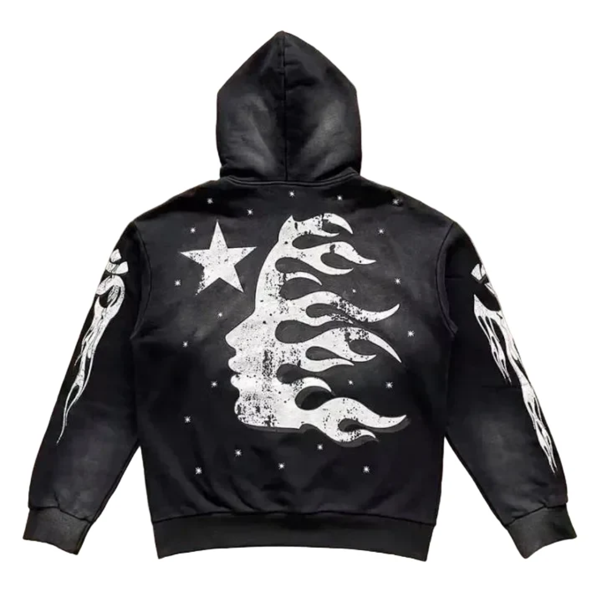 Hellstar Flare Black Flame Broek Hoodie