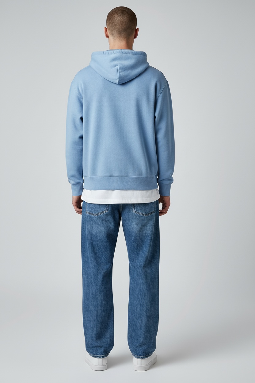 Sp5der OG Web Hoodie Sky Blue