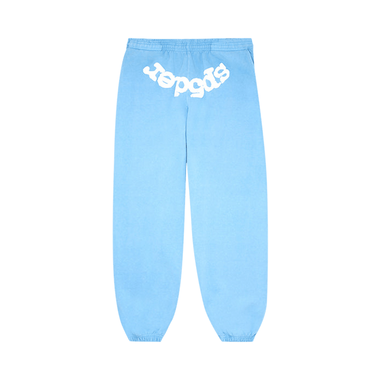 Sp5der Classic Sweatpants Sky Blue